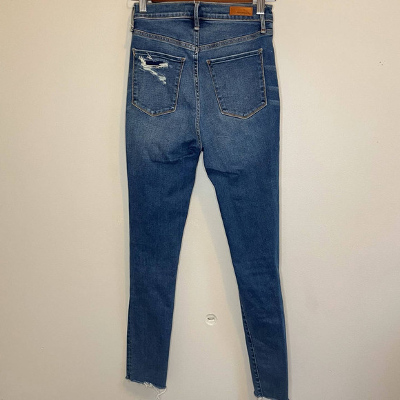 AF Abercrombie and Fitch Womens Super Skinny Ultra High Rise Jeans Size 26 / 2 - Picture 4 of 5